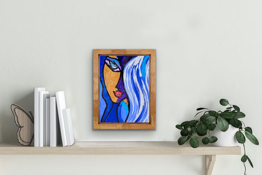Lady of Blue